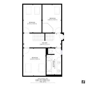 Foto inzerátu Prodej prostorného řadového RD 5+1 se zahradou, pozemek 253m2,Hostivice, Haklova