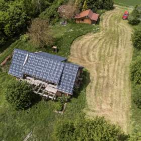 Fotka k inzerátu Prodej Unikátní Nedokončené Dřevostavby (Srubu), pozemek 11 572 m² , Kříženec, Šebířov, Tábor / 19207586