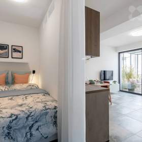 Foto inzerátu Prodej bytu 1+kk se zahrádkou