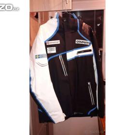 Lyžařská bunda Goldwin Ski team sweden (černo- bíla VEL.52L) / 11235967