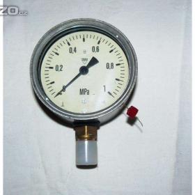 Fotka k inzerátu Manometr průměr 100 mm 0- 1,0 MPa (0- 10 bar) / 19965896