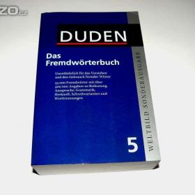 Fotka k inzerátu Das Fremdwörterbuch DUDEN (výkladový slovník cizích slov) / 14212258