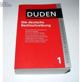 Fotka k inzerátu Die deutsche Rechtschreibung DUDEN (německý pravopis) NOVÉ / 14212266