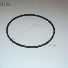 Foto inzerátu ŘEMÍNEK klínový  OZUBENÝ VNĚ - UZAVŘENÝ 385x4 mm