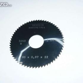 Fotka k inzerátu KOTOUČ PILOVÝ NA KOV 80 x 0,97 x 22 mm ČSN 222913 (NOVÝ) / 16311893