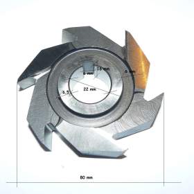 FRÉZA KOTOUČOVÁ 80x22 šíře 12, 14,16, 18, 20 (mm) ČR (NOVÁ)  / 15479781