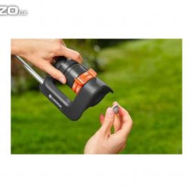 Foto inzerátu Čtyřplošný zavlažovač s rovnoměrným vodním rozptylem Gardena Aqua S - nový , záruka