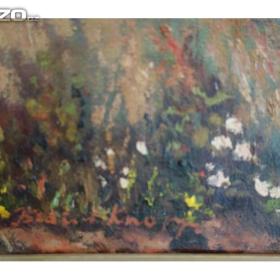 Foto inzerátu Bedřich Knopp - Z Gruně - Beskydy - obraz - olej na plátně