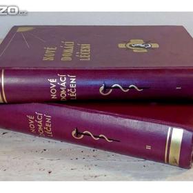 Starožitná léčitelská kniha Nové domácí léčení, oba díly, rok 1920 / 13397715