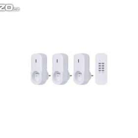 Foto inzerátu Zásuvky 230V na dálkové ovládání 3ks + ovládač - nové,záruka