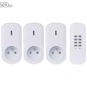 Fotka k inzerátu Zásuvky 230V na dálkové ovládání 3ks + ovládač -  nové, záruka / 3347809
