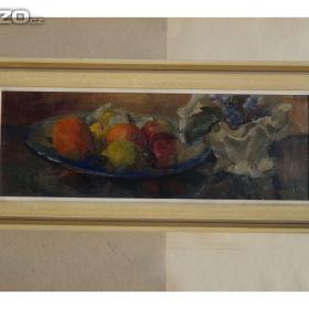 Fotka k inzerátu  obraz Josef Drha -  Zátiší -  olej / 19645681