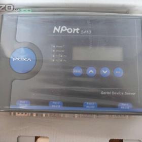 Foto inzerátu Serial server typ NPORT 5410 včetně adaptéru a příslušenství, fy MOXA