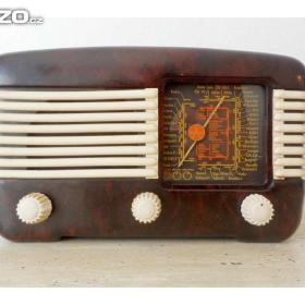 Staré, plně funkční rádio Tesla 306U Talisman, rok 1951/52 / 15210334