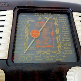 Foto inzerátu Staré, plně funkční rádio Tesla 306U Talisman, rok  1951/52