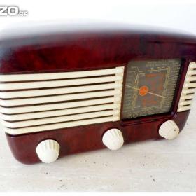 Starožitné a plně funkční rádio Tesla Talisman 306U, rok výroby 1951/52 / 15450806