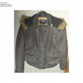 Tmavě šedá dámská (zimní) bunda  / 15475908