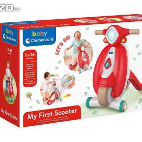 Foto inzerátu Dětské chodítko Clementoni Scooter Vintage - nové,nepoužité,záruka
