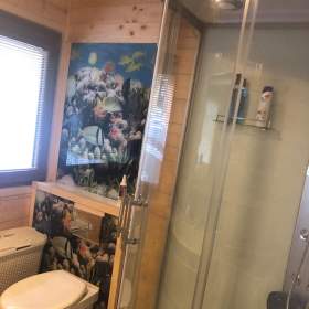 Foto inzerátu Prodej chaty 2+kk, koupelna, WC, terasa, krb, na pozemku 36 m2, Horní Planá Jenišov