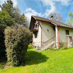 Prodej chaty 90 m2 na pozemku 435m2 Drachkov, okres Strakonice / 19437148