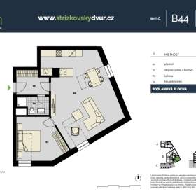 Foto inzerátu Prodej bytu 2+kk/G, OV, 66m2, ulice Střížkovská, Praha 8 – Střížkov