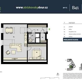 Foto inzerátu Prodej bytu 2+kk/G, OV, 68m2, ulice Střížkovská, Praha 8 – Střížkov