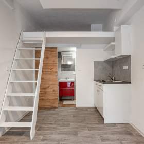 Fotka k inzerátu Prodej jednotky 1+kk, 12 m2 + 4,5 m2 patro na spaní, OV, Praha 3 -  Žižkov / 19235976