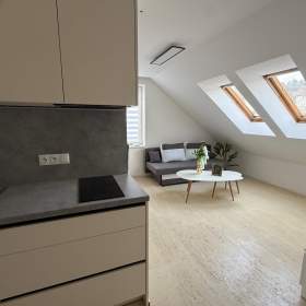 Foto inzerátu Prodej bytu 2+kk, 31 m2, podkroví, terasa, sklep, parkování Horní Planá