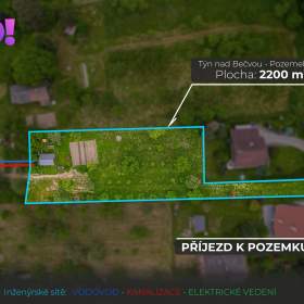 Foto inzerátu Prodej stavebního pozemku, 2207 m², Týn nad Bečvou