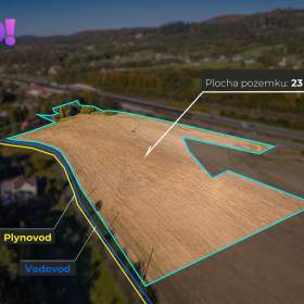Prodej komerčního pozemku 23 535 m², Návsí / 19233020