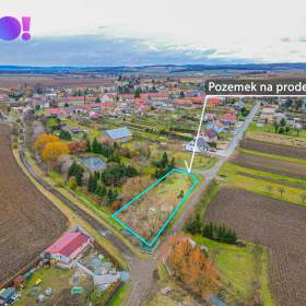 Prodej stavebního pozemku 1000 m2, Trávník, Kroměříž / 19331108
