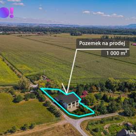 Foto inzerátu Prodej stavebního pozemku 1000 m², Trávník, Kroměříž