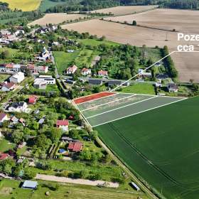 Prodej stavebního pozemku o výměře 1 050 m² na výstavbu RD, Lazníky, okr. Přerov / 19337820