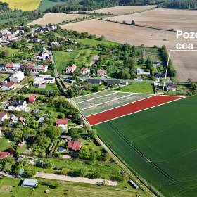 Prodej stavebního pozemku o výměře 2 100 m² na výstavbu RD, Lazníky, okr. Přerov / 19337824