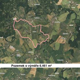 Prodej pole, 6461 m², Rakov u Hranic / 19365468