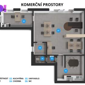 Foto inzerátu Prodej, komerční prostor 78 m², s parkovacím stáním, Třeboň