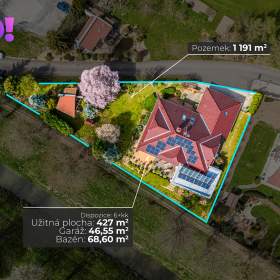 Foto inzerátu Prodej rodinného domu 427 m², pozemek 1191 m², ul. Nábřežní, Horní Moštěnice