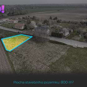 Prodej stavebního pozemku, 800 m², Hladké Životice / 19464294