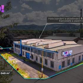 Prodej výrobní haly 1147 m², pozemek 3049 m², Frýdlant nad Ostravicí / 19474202