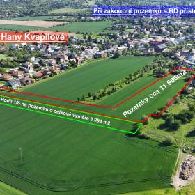 Prodej souboru pozemků, 12 597m2, Olomouc -  Droždín / 19499491