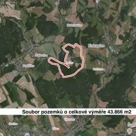 Prodej pole, 43866 m², Maršov u Uherského Brodu / 19558281