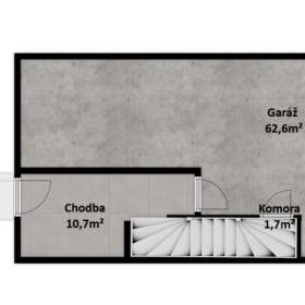 Foto inzerátu Prodej řadového rodinného domu 5+kk se zahradou a dvougaráží, Praha 8 - Staré Ďáblice