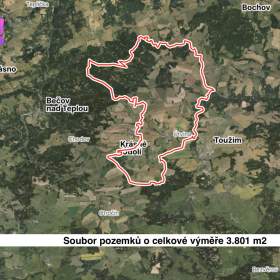 Prodej pole, 3801 m², Útvina / 19563045