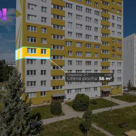 Prodej bytu 2+1, 56 m², ul. Ludvíka Podéště, Ostrava- Poruba / 19570265
