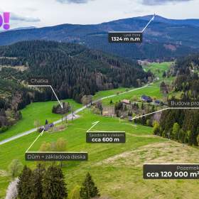 Foto inzerátu Prodej souboru pozemků 119 241 m², Krásná