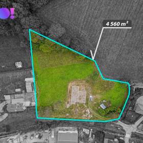 Foto inzerátu Prodej stavebního pozemku se základovou deskou a projektem, 4 560 m², Hanušovice