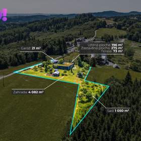 Foto inzerátu Prodej vily 196 m², pozemek 6 428 m², Na Trojáku, Rajnochovice