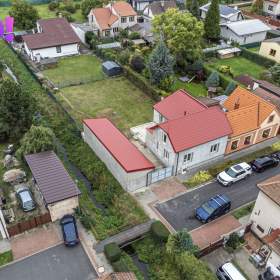 Foto inzerátu Prodej domu 3+kk a další stavba s dispozicí 2+kk před dokončením, Všetaty