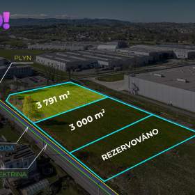 Prodej komerčního pozemku 3791 m², Český Těšín / 19631645