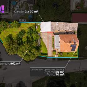 Foto inzerátu Prodej rodinného domu 150 m², pozemek 962 m², Lipník nad Bečvou - Loučka